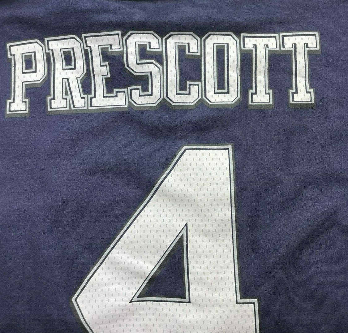 Dallas Cowboys / Prescott / Fleece Full Zip / Mens Hooded NWT Reg $65/Authentic