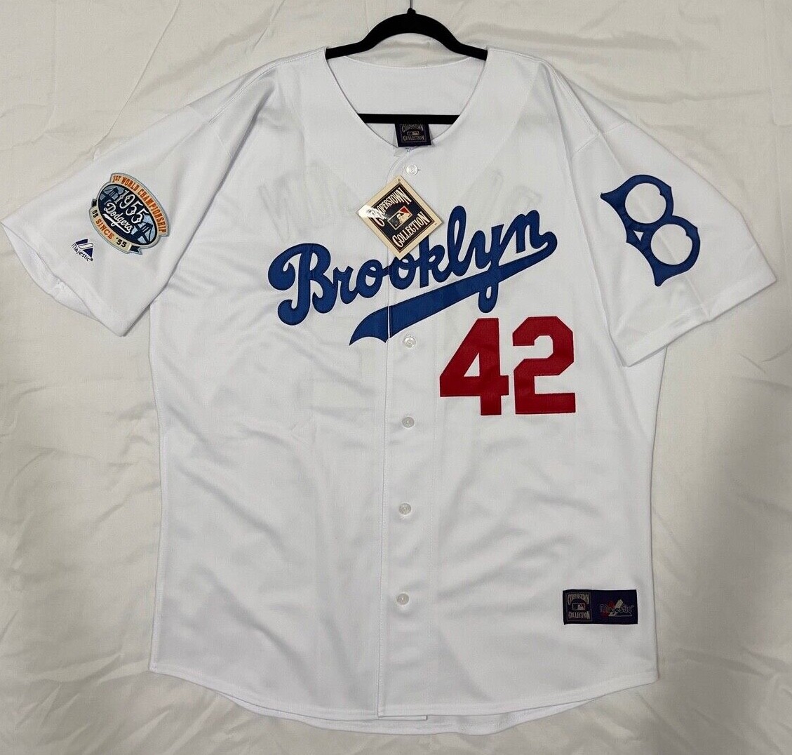 トップス RARE Stardom Jackie Robinson jersey RARE Stardom Limited Edition Brooklyn Dodgers Jackie