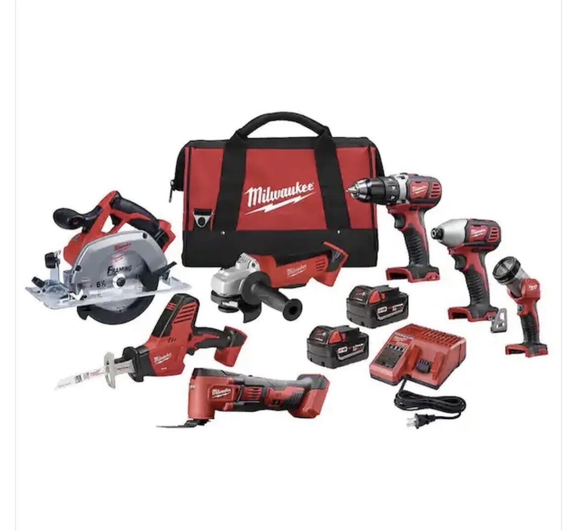 Milwaukee battery charger combo deals