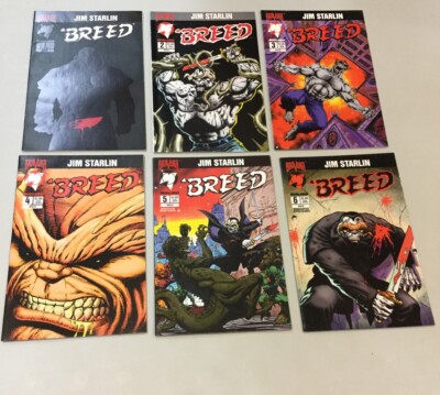 Breed 1-6 Complete Set Malibu Comics Jim Starlin 1994 (JS02)