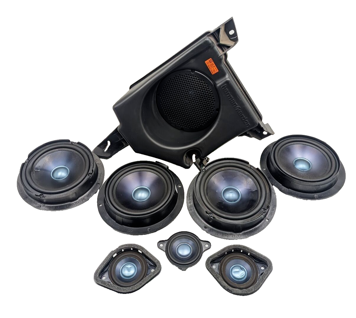 2006-2011 Mercedes W164 ML350 Harman Kardon Speaker Set Door Rear