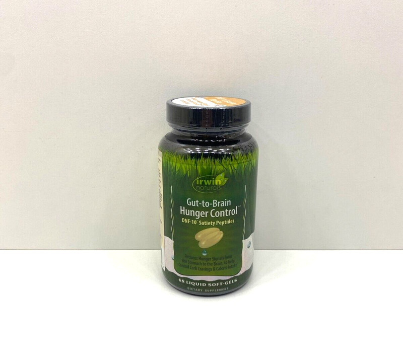 NEW Irwin Naturals Gut-To-Brain Hunger Control DNF-10 Satiety Peptides 68