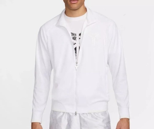 XL Nike Kobe Bryant Halo Big Logo White Full Zip Track