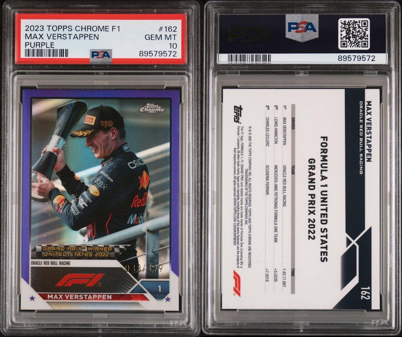 TOPPS F1 MAX VERSTAPPEN フェルスタッペン 世界399枚 2023 Topps Chrome F1 Max Verstappen Purple /399 | eBay