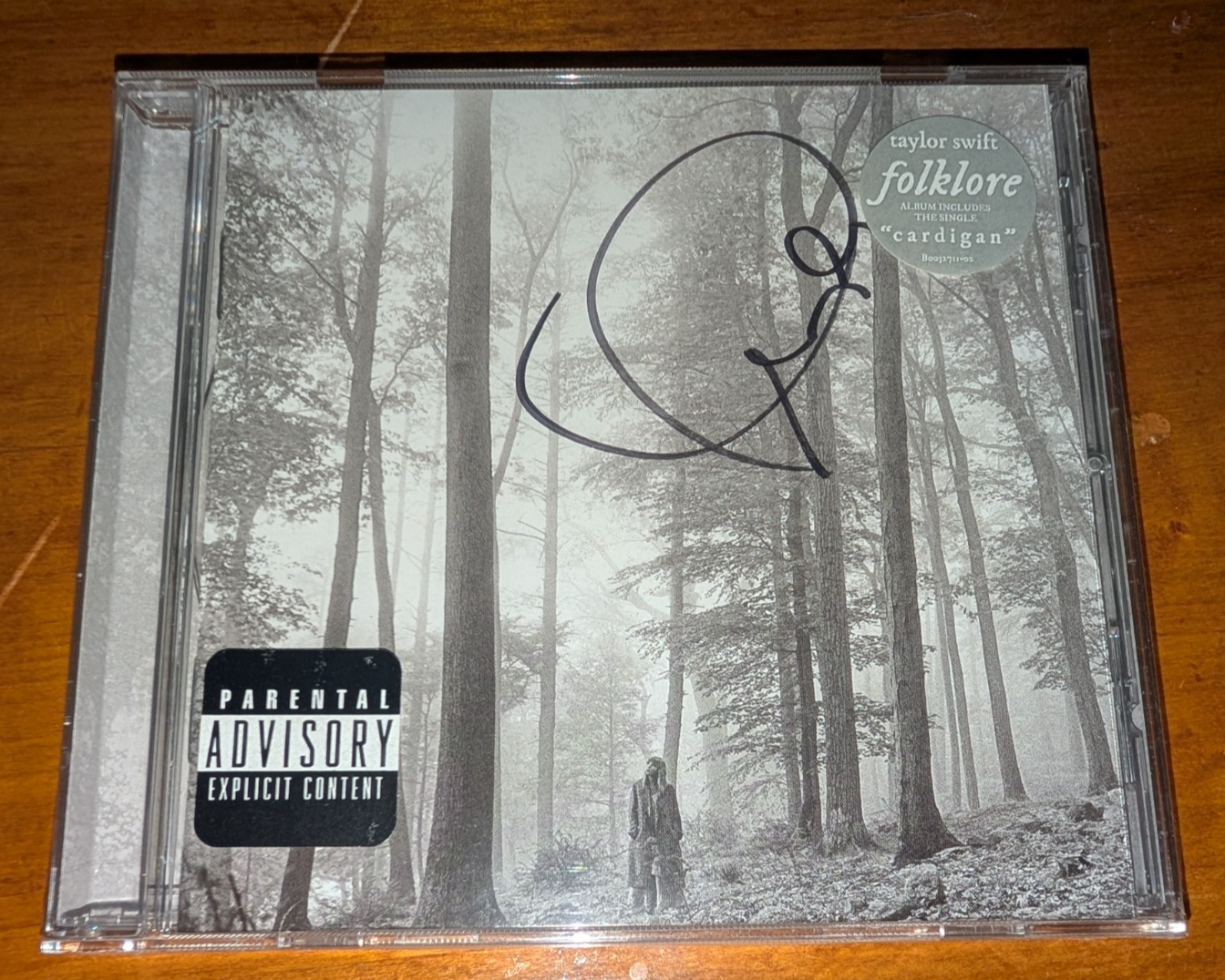 Taylor Swift SIGNED Folklore CD Autographed Signature