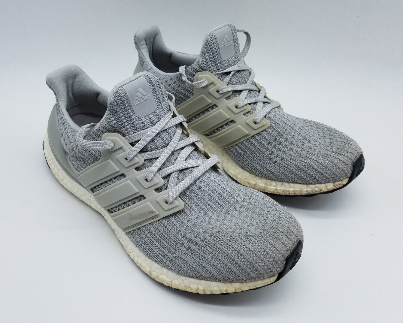 Adidas Ultraboost 4.0 Men's Size 9 Running Shoes Gray | eBay