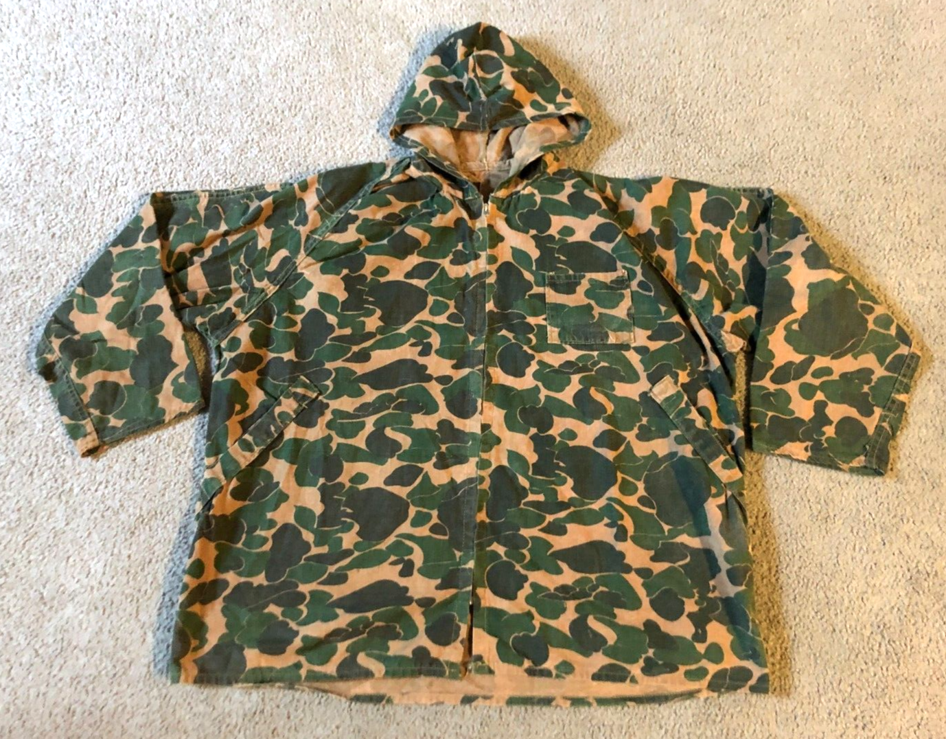 色味◎ 60s~ UNKNOWN Duck Hunter Camo Jacket KAMO Duck Hunter Camouflage Jacket 1960's. – Le Zouave Shop