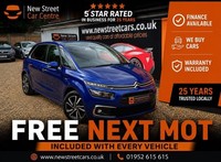 2018 Citroen C4 Picasso 1.6 BlueHDi Flair Euro 6 (s/s) 5dr MPV Diesel Manual