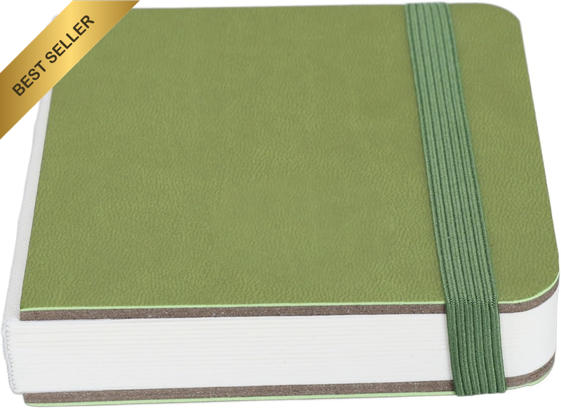 Watercolor Sketchbook, Portable Pocket Travel Diary Book 300GSM 30 Sheets 10 X 1