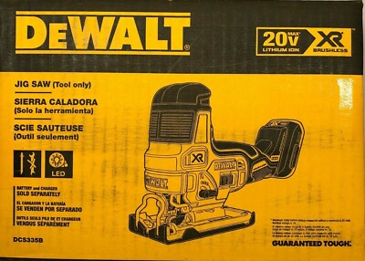 Dewalt DCS335B 20 volt max Cordless Barrel Grip Jig Saw Bare tool