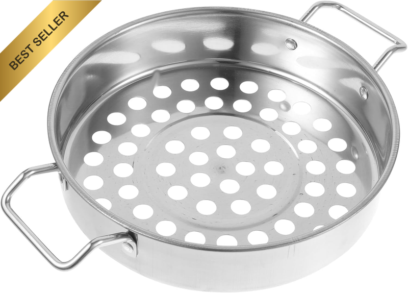 Big Hole Cold Shrimp Colander Frying Baking Strainer Drying Basket Metal Pasta V