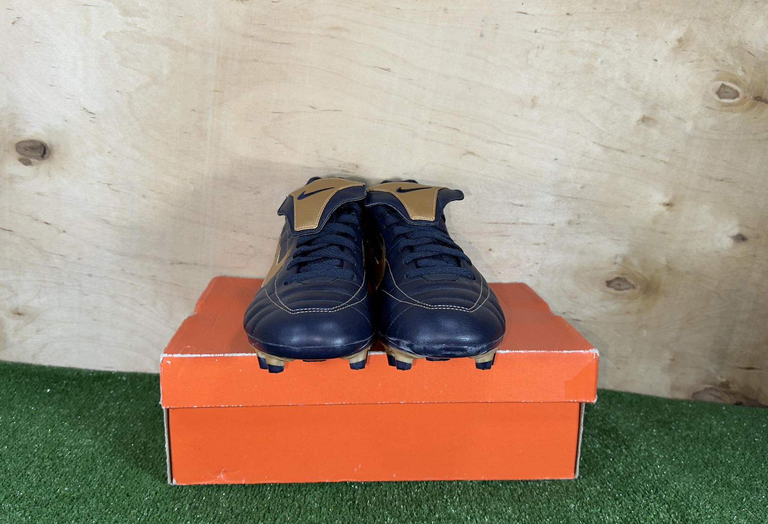 Nike Tiempo Mystic FG 310115-471 Blue boots Cleats mens Football/Soccers