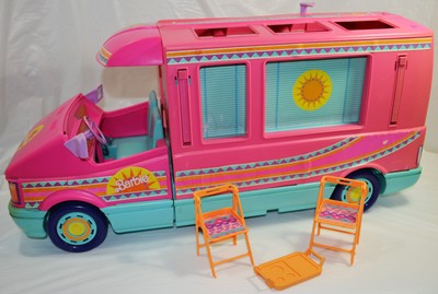 barbie magical motorhome