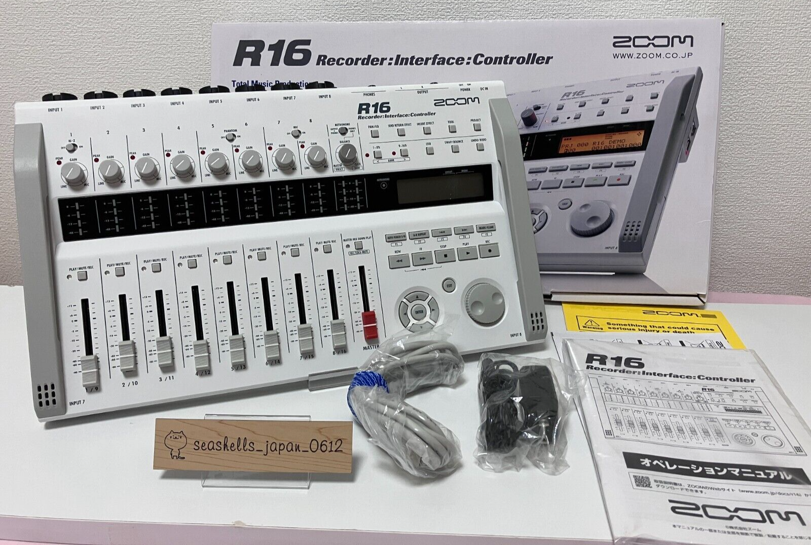 Zoom R16 Recorder Interface Controller Multitrack Used Free Zoom R16 Recorder Interface Controller Multitrack Used Free