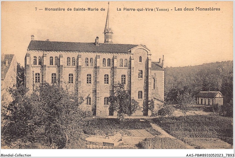 Aasp8-0671 - Monastere De Ste-Marie De La Pierre-Qui-Vire - Les Deux Monast