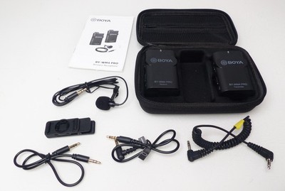 Boya BY-WM4 Pro Wireless Set Mikrofon Receiver Transmiter gebraucht #5 M