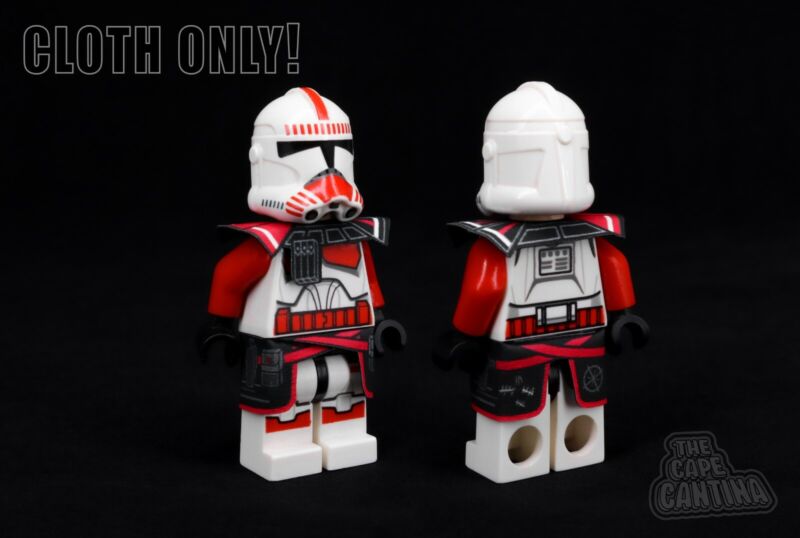 for Minifigure Star Wars ARC Trooper Sharpshooter Clone Custom Cloth Lot Set