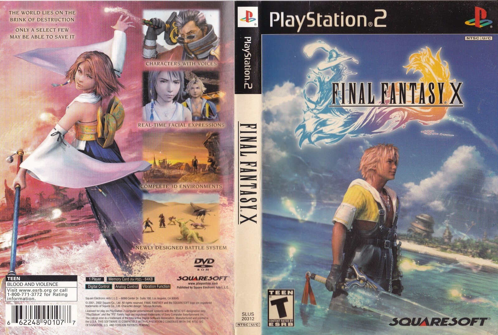 Final Fantasy X (Playstation 2 PS2, 2002) *NO MANUAL* | eBay Final Fantasy X (Playstation 2 PS2, 2002) *NO MANUAL* | eBay