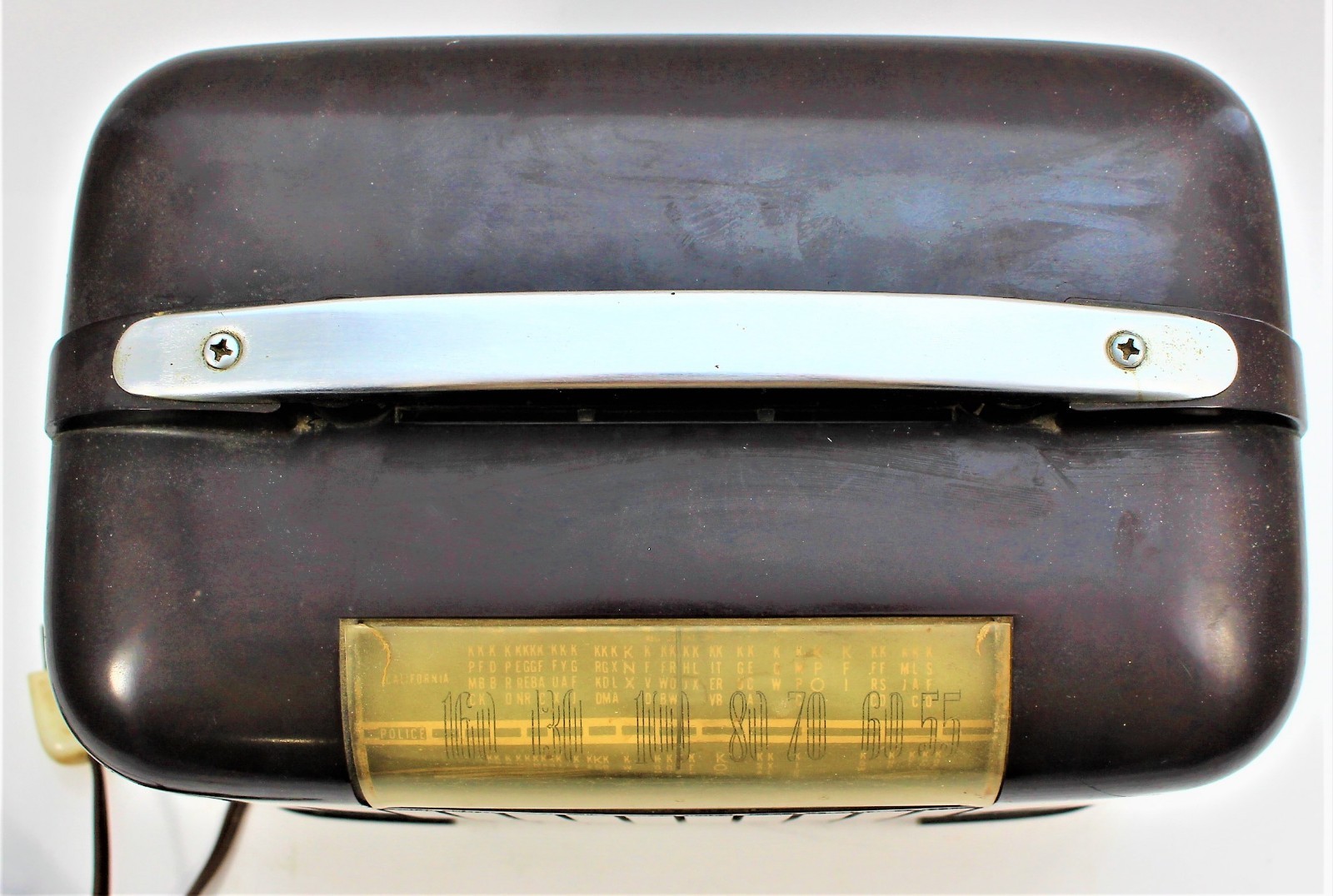 1948 Packard-Bell Radio Model 551 Bakelite