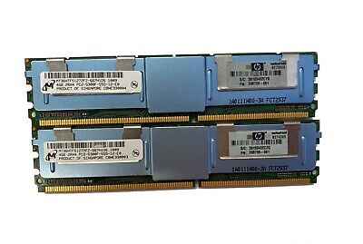 8GB 2x 4GB Memory for HP Workstation xw6400 xw6600 xw8400 xw8600 RAM GENUINE