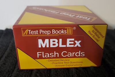 MBLEx Flashcards by Test Prep Books Flash Cards Set
