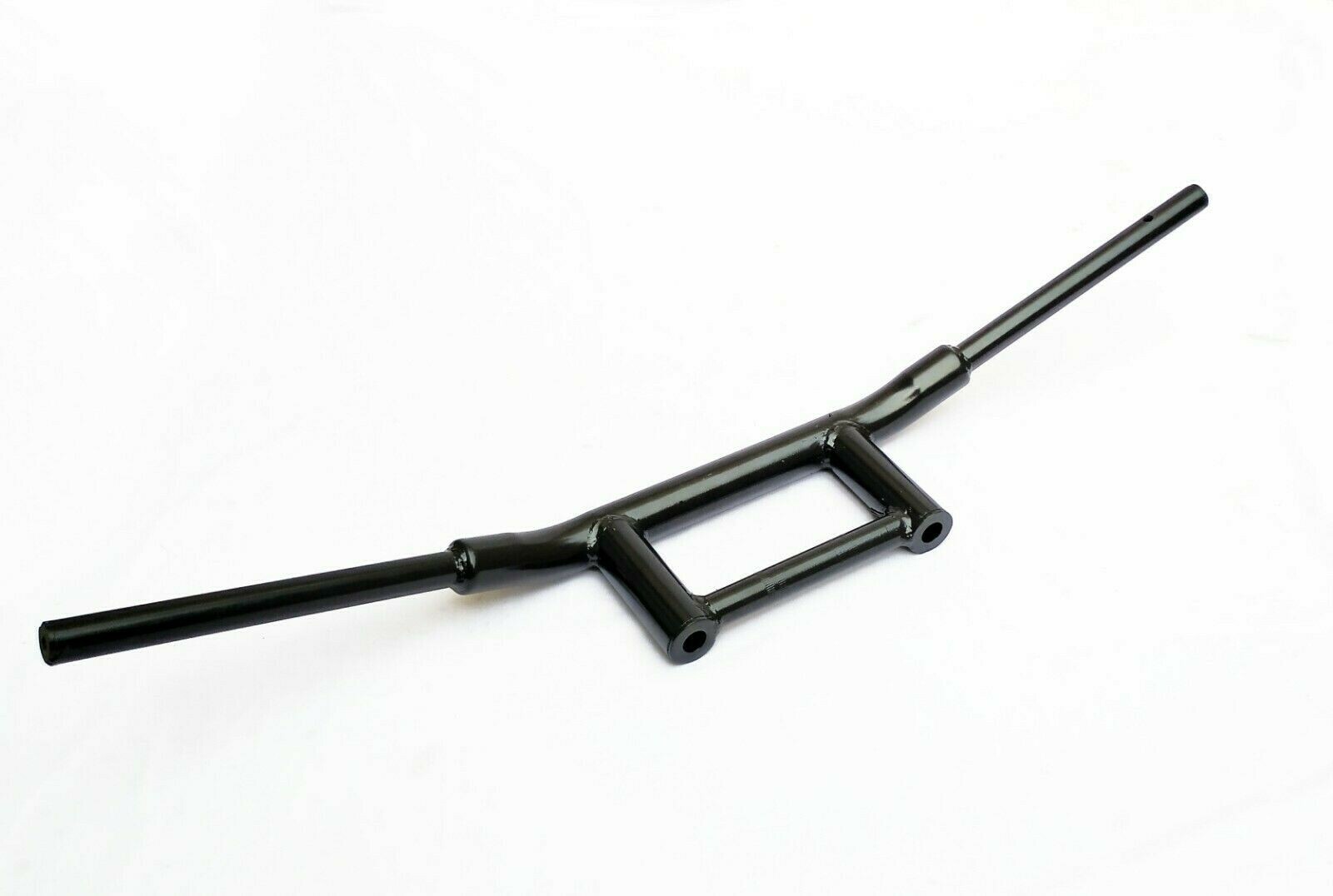 7/8" MOTORCYCLE BLACK HANDLEBAR HARLEY DAVIDSON BOBBER CHOPPER CUSTOM 