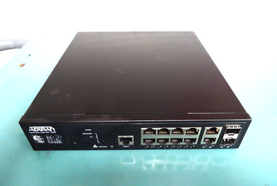 ADTRAN NetVanta 1560-08-150W 8 Port Managed Layer 3 PoE Switch. Unit only.