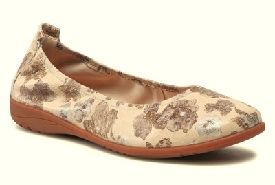 Josef Seibel Shoes Germany Leather slip on ballet flat comfort shoes Fenja 01