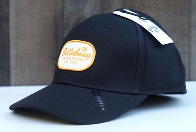 New Billabong Surfing Crew Walled Stretch Mens Pre Curved Flex Hat RHTBBL-23
