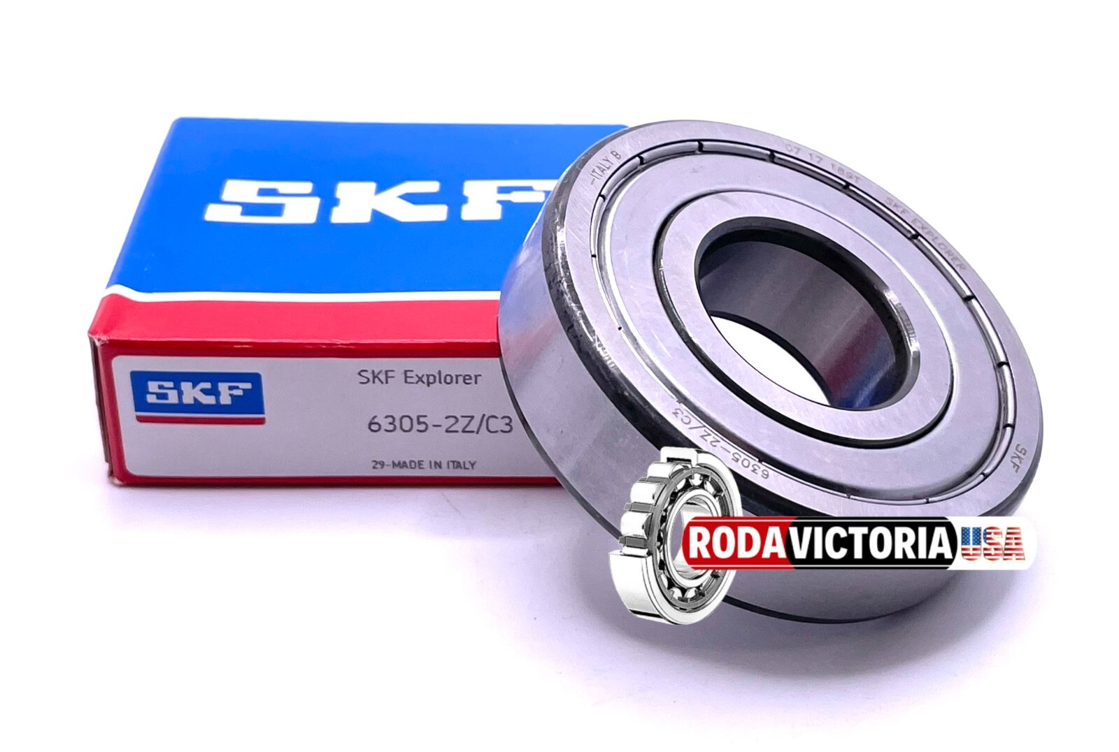 SKF 6305 ZZ DEEP GROOVE BALL BEARING, METAL SHIELDED SKF 6305 ZZ DEEP GROOVE BALL BEARING, METAL SHIELDED