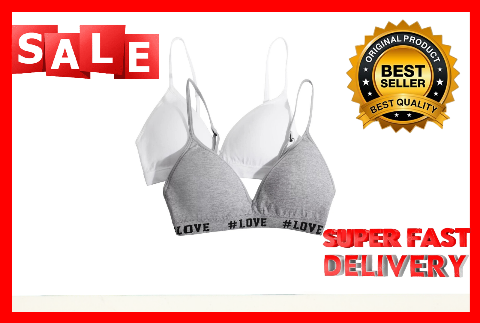 【 griguri 】border monster bra Glamorise Front-Closure Smoothing WonderWire Bra Black