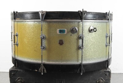 1950s WFL 10x26 Silver Sparkle Scotch Bass Drum