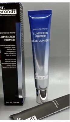 Dr. Brandt Pores No More Luminizer Primer - 1 oz New In Box