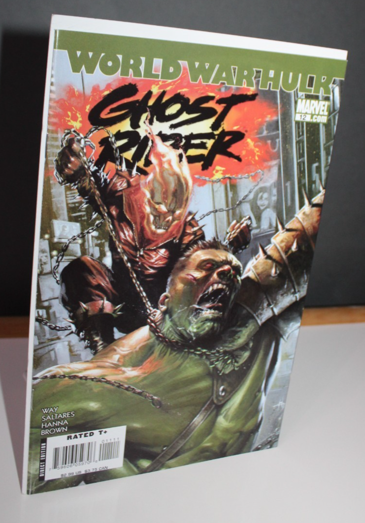 Marvel World War Hulk Ghost Rider Issue Number 12 August 2007  Comic Book
