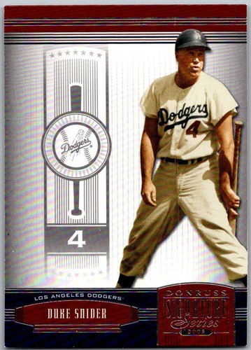 2005 Donruss Signature Series - Duke Snider #61