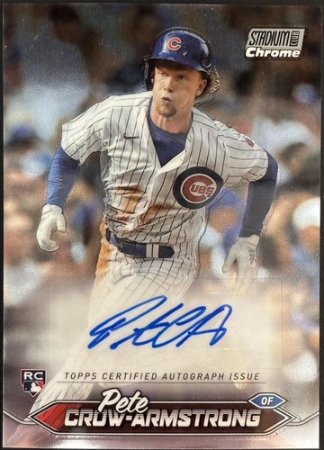 2024 Topps Stadium Club - Pete Crow-Armstrong #SCCA-PC
