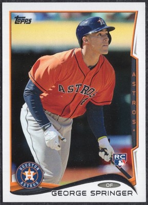2014 Topps Update #US-10 George Springer RC Rookie Card