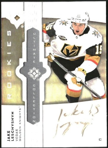 2021-22 Upper Deck Ultimate Collection - Jake Leschyshyn #UE-JL