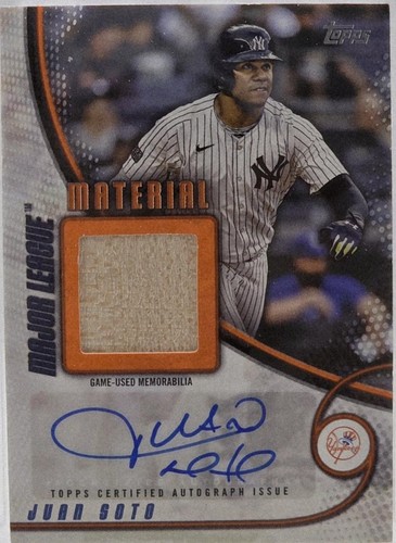 2025 Topps Series 1 - Juan Soto #MLMAR-JS