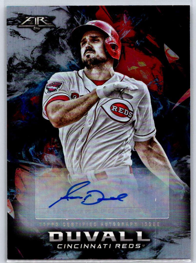 2018 Topps Fire - Adam Duvall #FA-AD