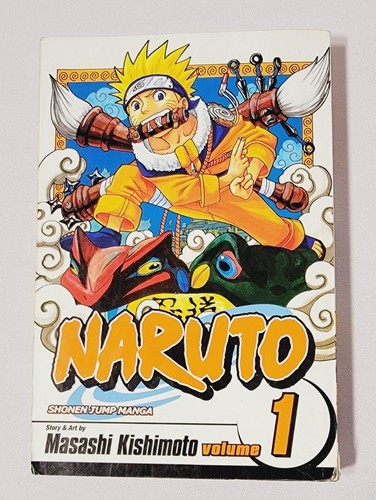 Naruto Volume 1 Uzumaki Naruto by Kishimoto Masashi English