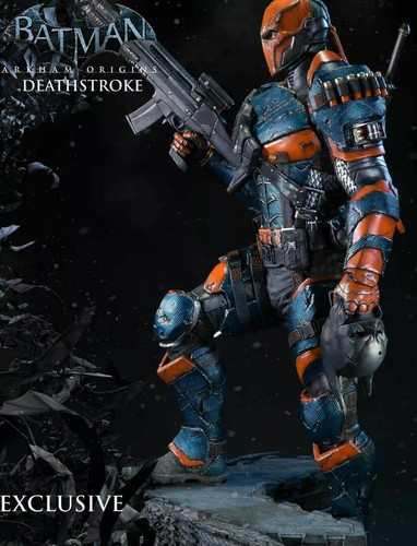 Prime 1 Studio Arkham Origins Deathstroke Statue -EXCLUSIVE Prime 1 Studio Arkham Origins Deathstroke Statue -EXCLUSIVE