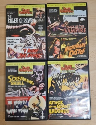 Killer Creature Double Feature DVD - Lot of 4 - Hollywood Horror Collection