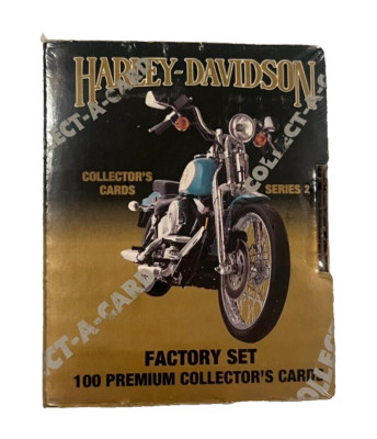 Vintage Harley Davidson L.E. 100 Premium Collector's Cards Series 2 N.I.B