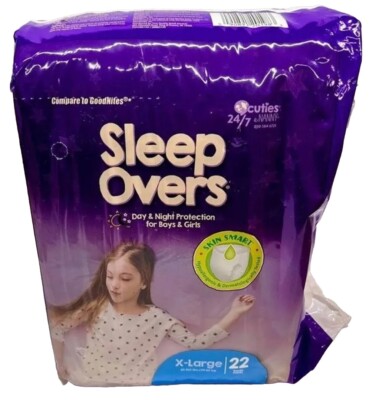 New sleep overs by cuties xl Diapers 