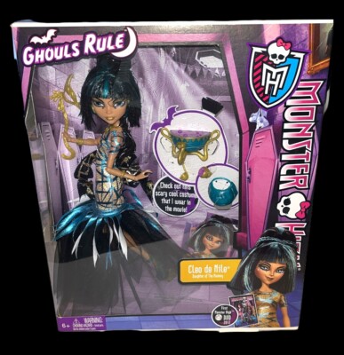 Monster High Doll Ghouls Rules Cleo De Nile MIB
