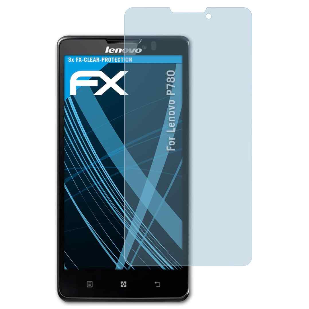 atFoliX® FX-Mirror Mirror Screen Protection Lenovo P780