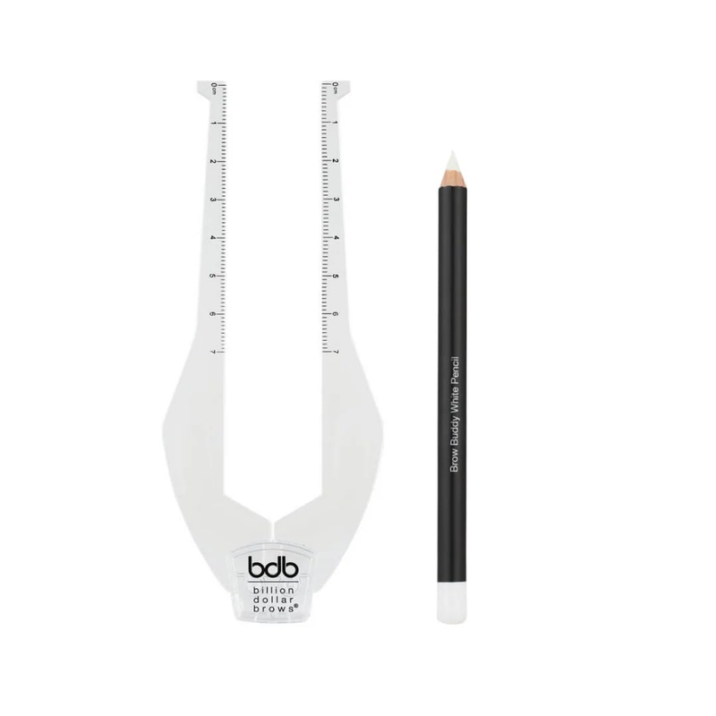 Billion Dollar Brows Brow Buddy Kit Symmetrical Eyebrow Shaping Tool  Stencil