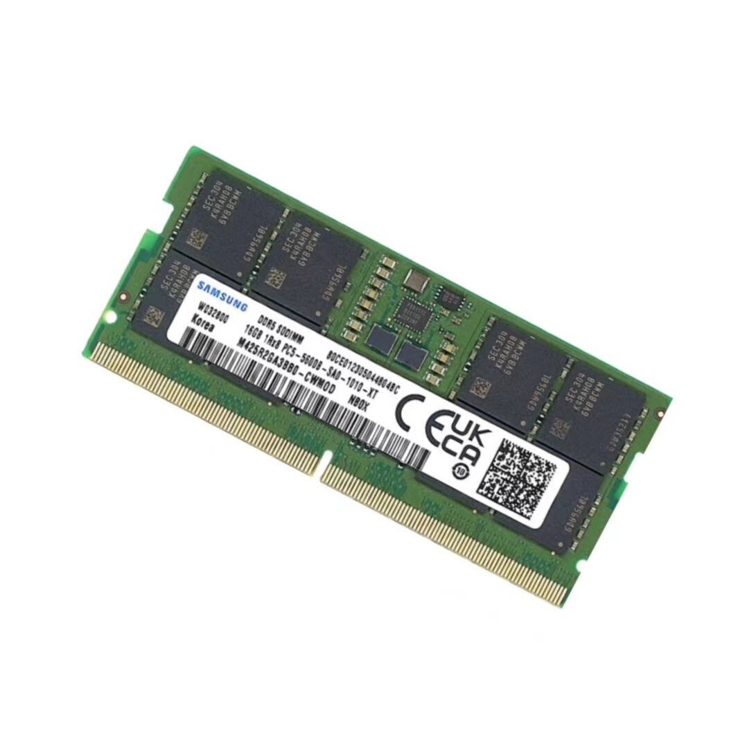 サムスン製 DDR5 32GB (16GB×2) 5600Mhz SO-DIMM Samsung 32GB 2X 16GB DDR5 5600MHz PC5-44800 SODIMM Memory