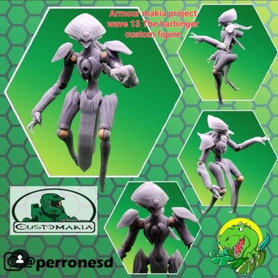CUSTOMAKIA ARMOUR MAKIA PROJECT WAVE 13 ''THE HARBINGER'' CUSTOM FIGURE
